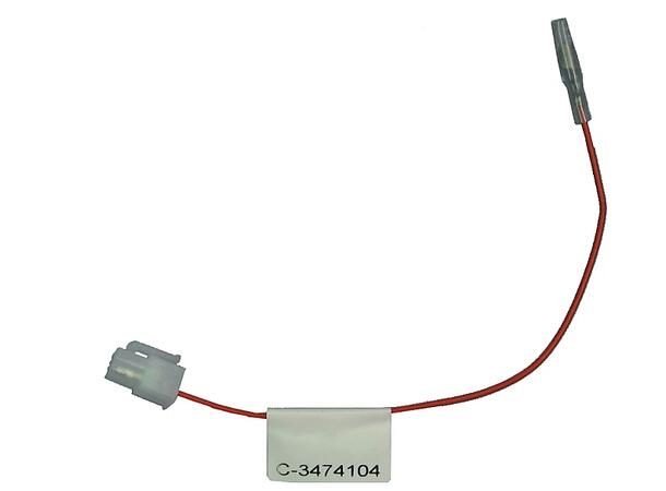Kabel mellom rattadapter og radio Kenwood,Panasonic, Zenec m/kabelsko 